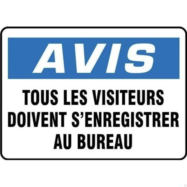 Accuform OSHA NOTICE SAFETY SIGN ALL FRMADC814XT FRMADC814XT - main